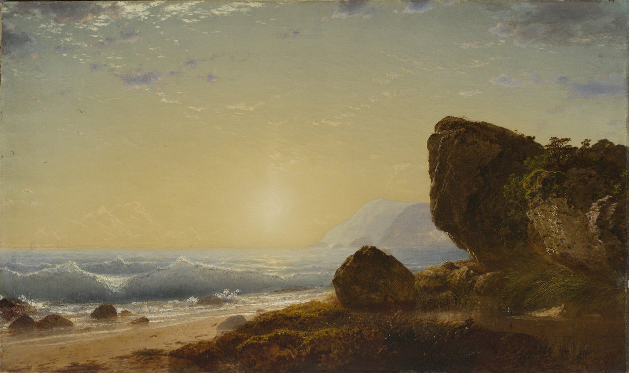 Mořské pobřeží, 1861 od John Frederick Kensett