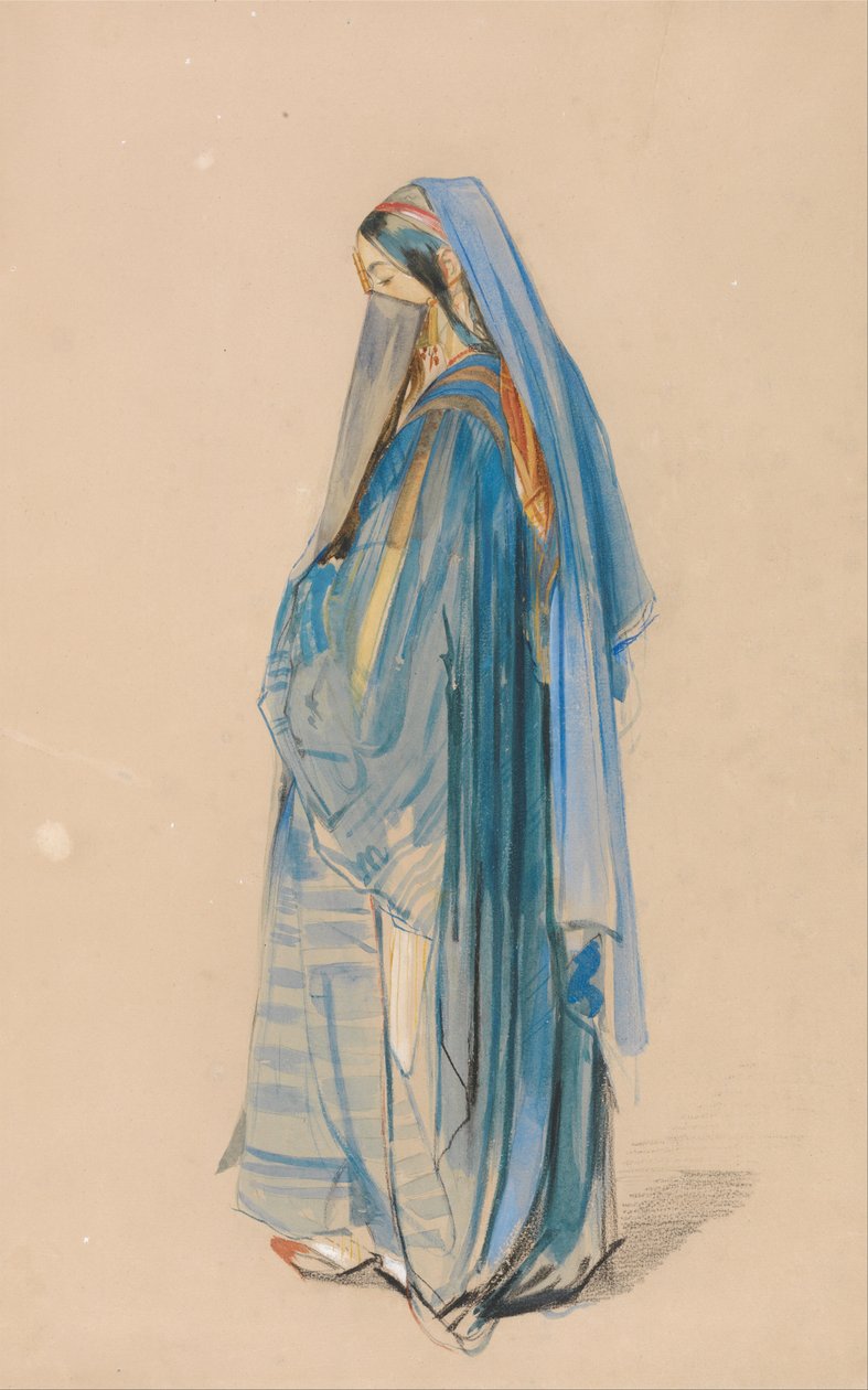 Mladá turecká žena od John Frederick Lewis