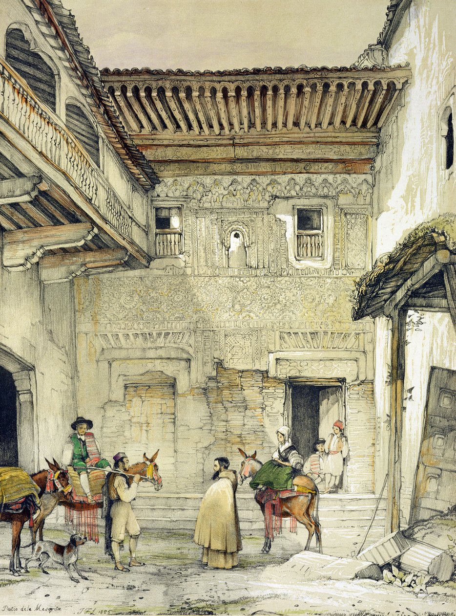 Nádvoří mešity (Patio de la Mesquita), z 