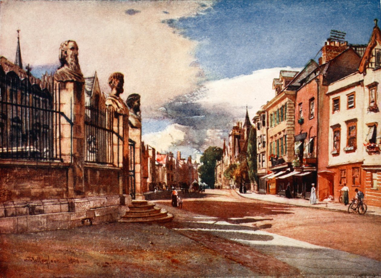 Široká ulice, pohled na západ, 1903 od John Fulleylove