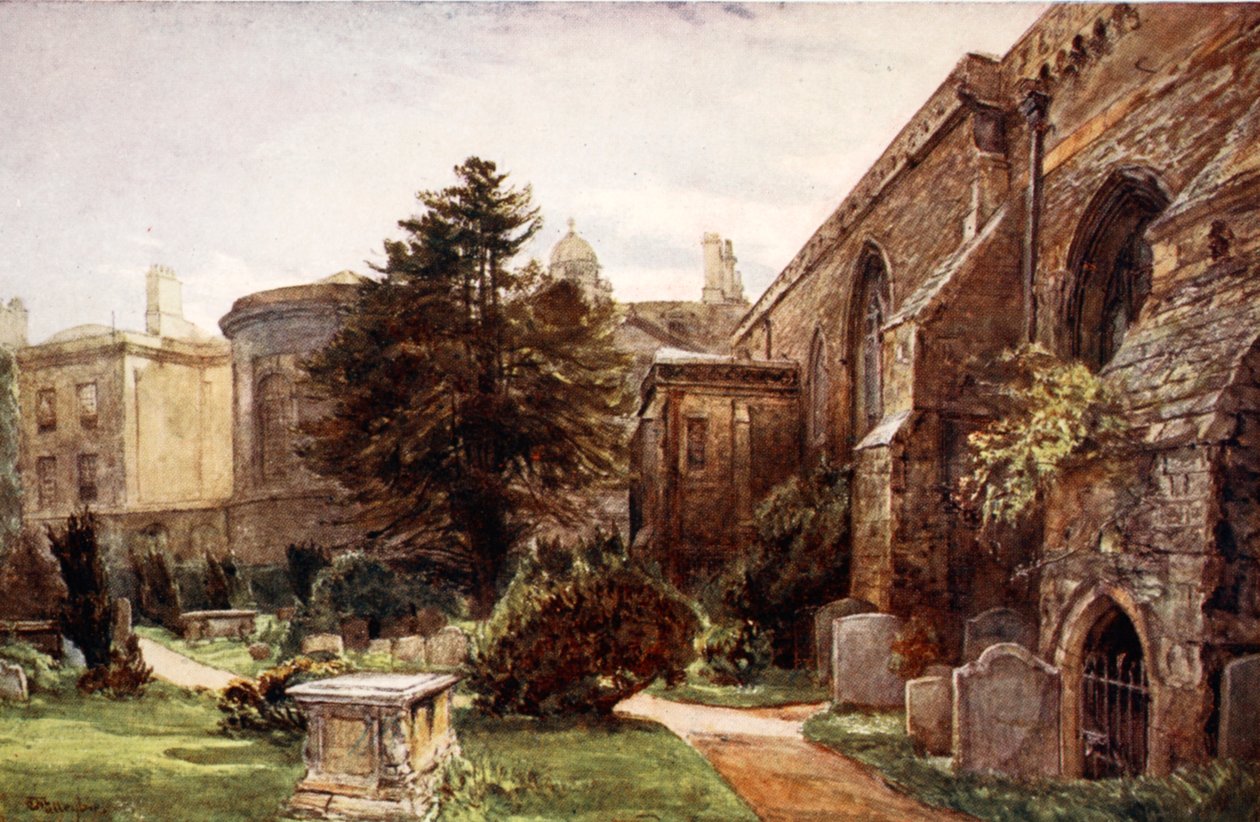 Kostel sv. Petra na východě, 1903 od John Fulleylove