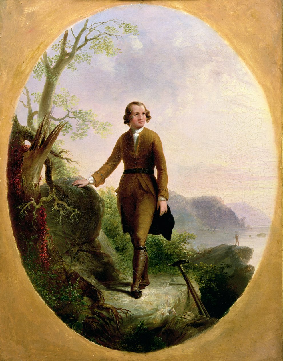 George Washington jako mladý zeměměřič, 1841 od John Gadsby Chapman