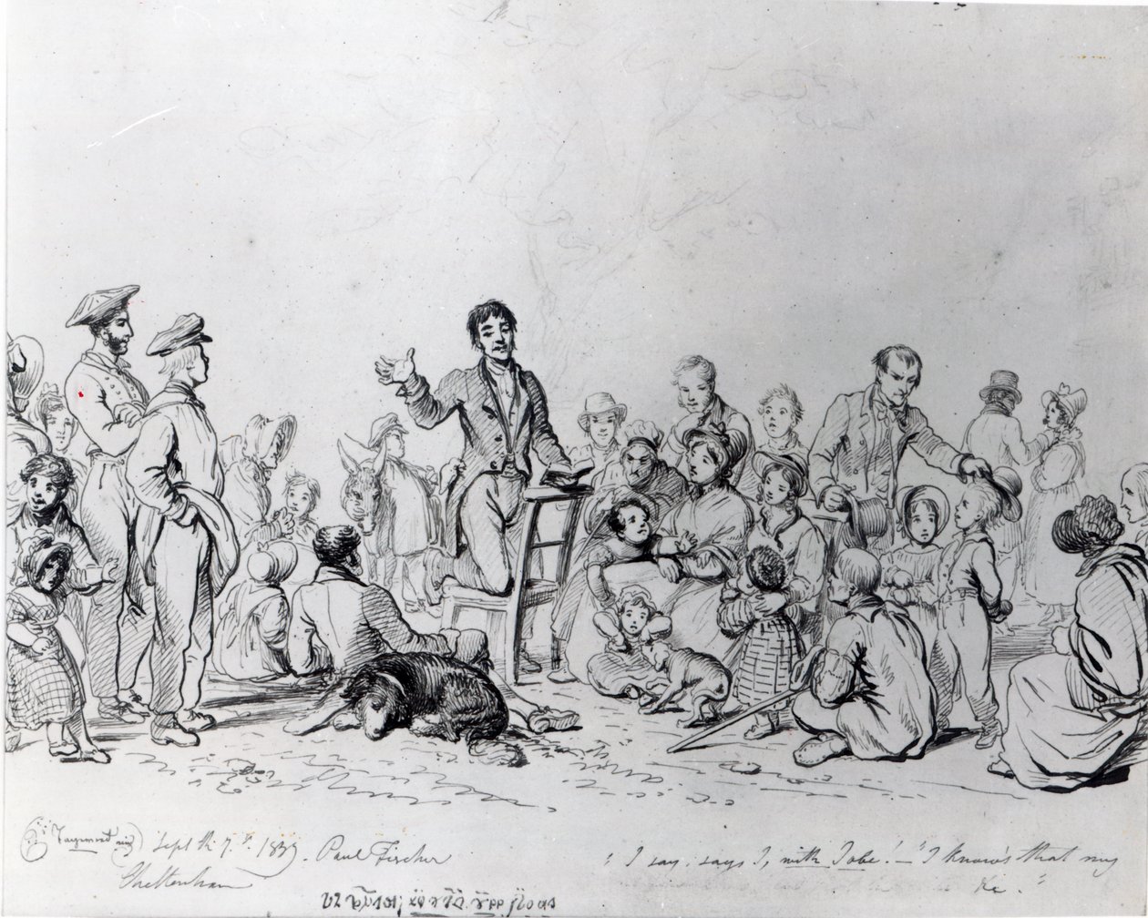 Polní kazatel, 1837 od John George Paul Fischer
