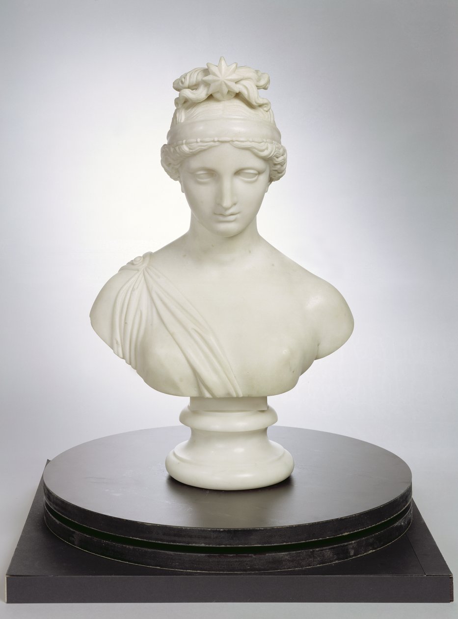 Aurora, kolem 1843-45 (mramor) od John Gibson