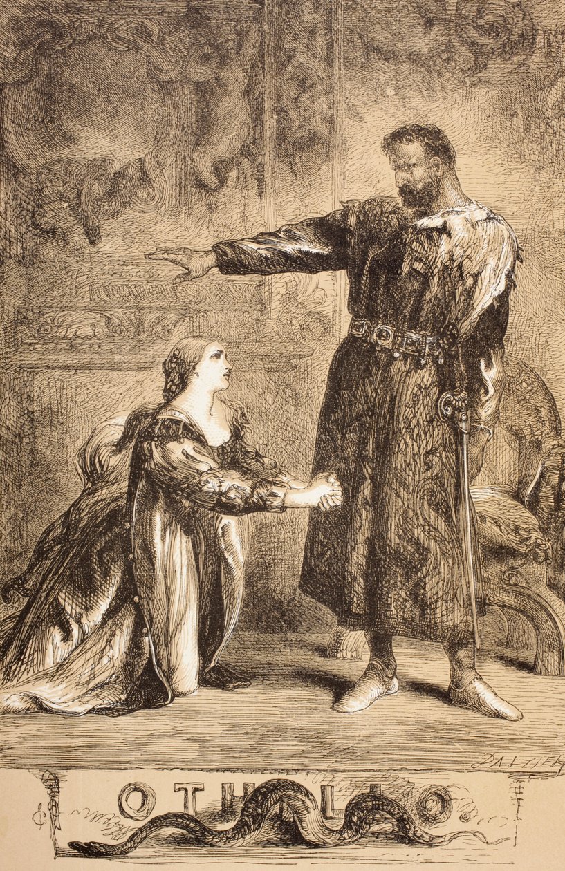 Othello, 1890 od John Gilbert