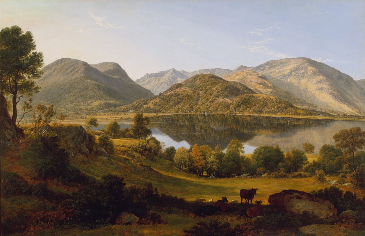 Ullswater, brzy ráno od John Glover