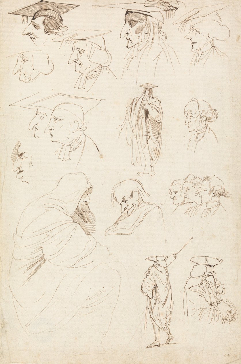 Studie akademiků od John Hamilton Mortimer