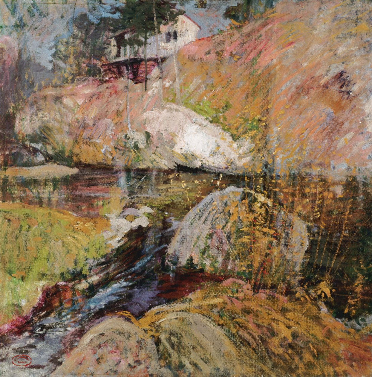 Moje letní studio od John Henry Twachtman