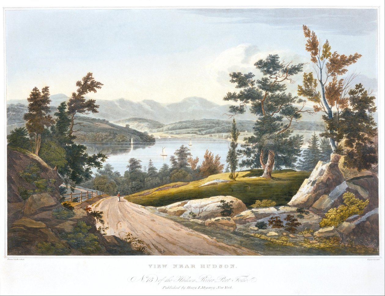 Pohled poblíž Hudsonu od John Hill