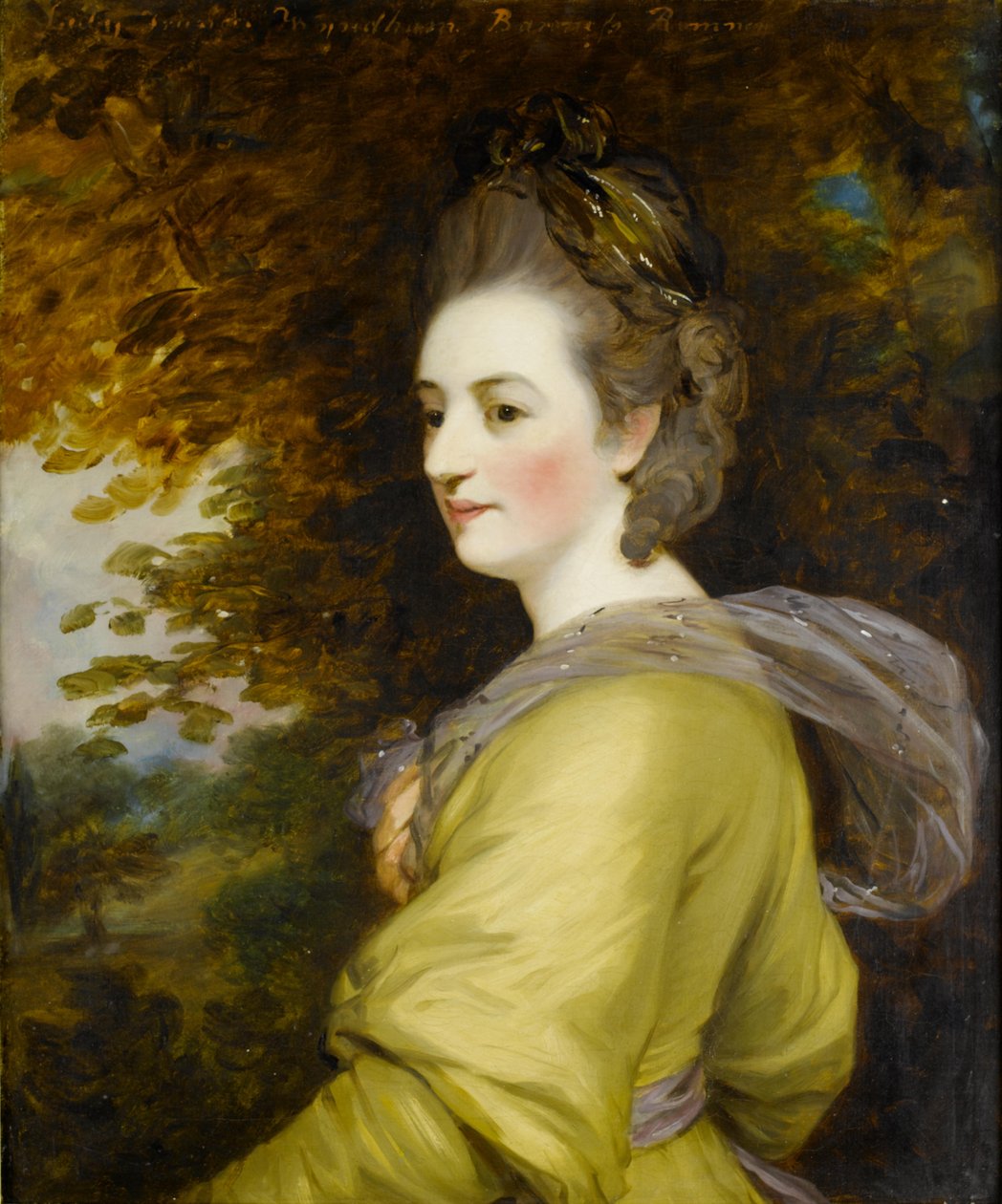 Lady Romney, Frances Wyndham od John Hoppner