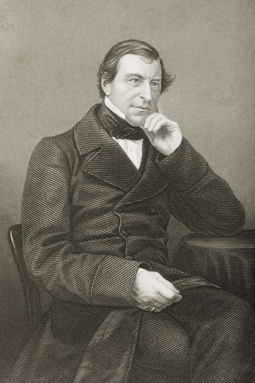 Frederick Thesiger (1794-1878), 1. lord Chelmsford, vyryl D. J. Pound podle fotografie z knihy "The Drawing-Room of Eminent Personages, Volume 2", vydané v Londýně roku 1860. od John Jabez Edwin Paisley Mayall