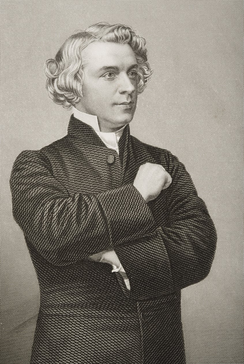John Chippendall Montesquieu Bellew (1823-74), ryl D.J. Libra z fotografie z 
