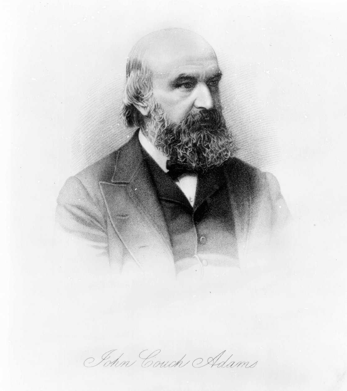 John Couch Adams, vyryl George J. Stodart od John Jabez Edwin Paisley Mayall