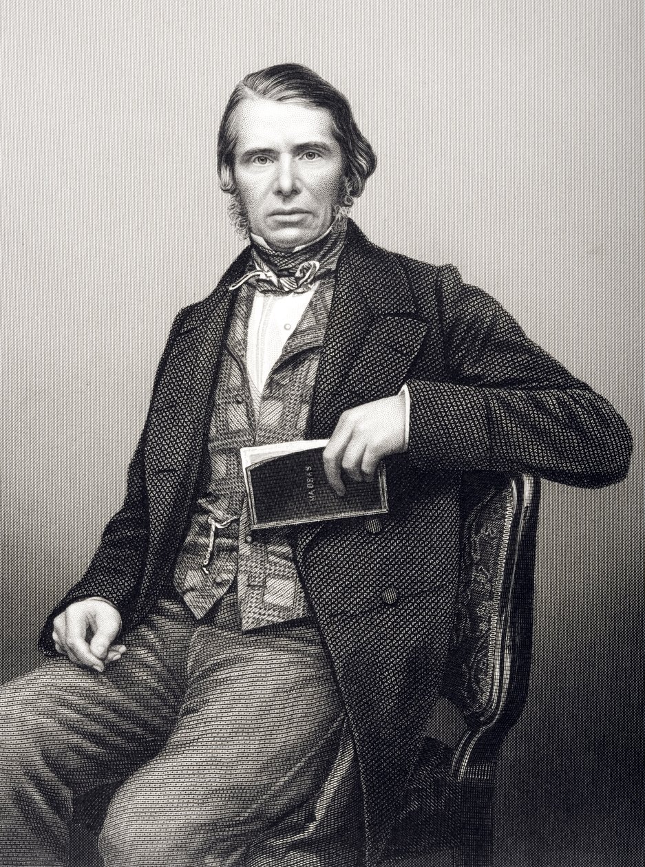 Sir Charles Edward Trevelyan (1807-86), rytina D. J. Pounda podle fotografie z knihy "The Drawing-Room of Eminent Personages, Volume 2", vydané v Londýně roku 1860. od John Jabez Edwin Paisley Mayall