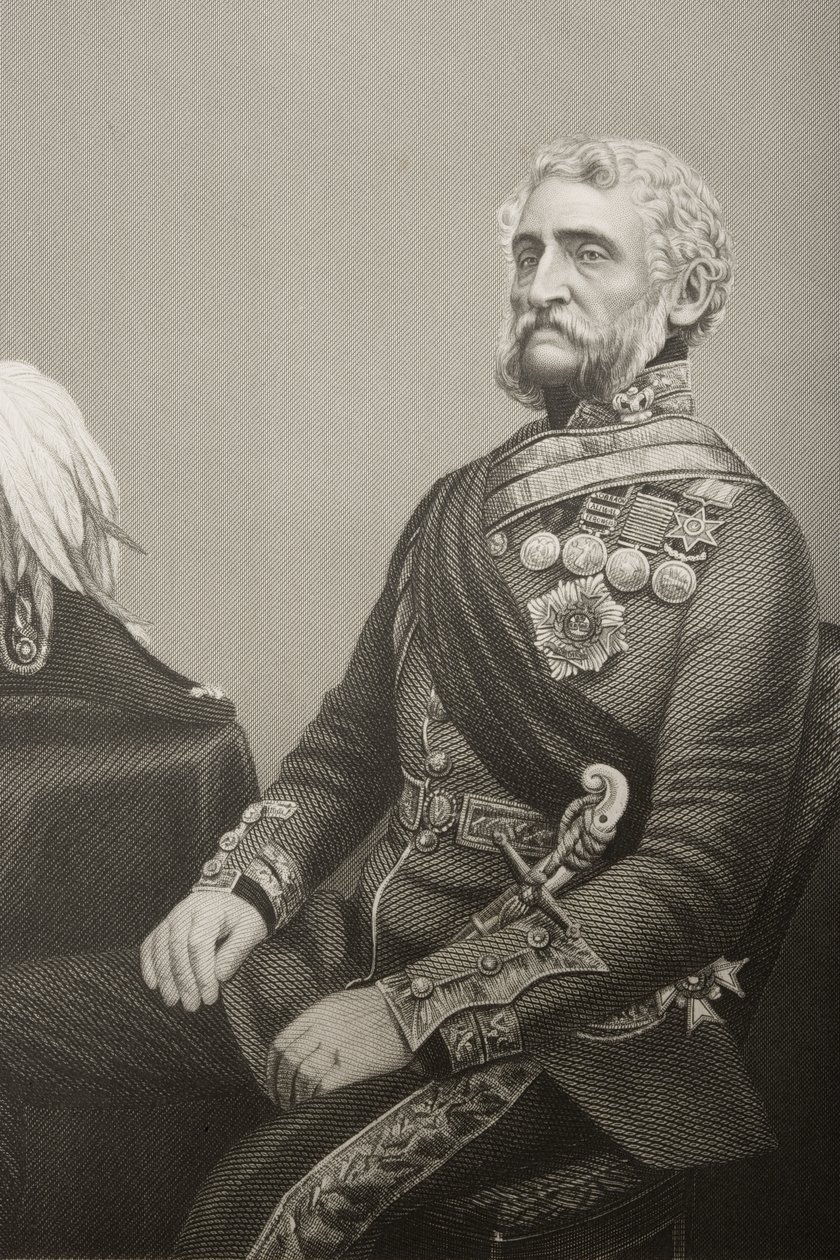 Sir George Harry Wakelyn Smith (1787-1860) vyryl D.J. Libra z fotografie z 