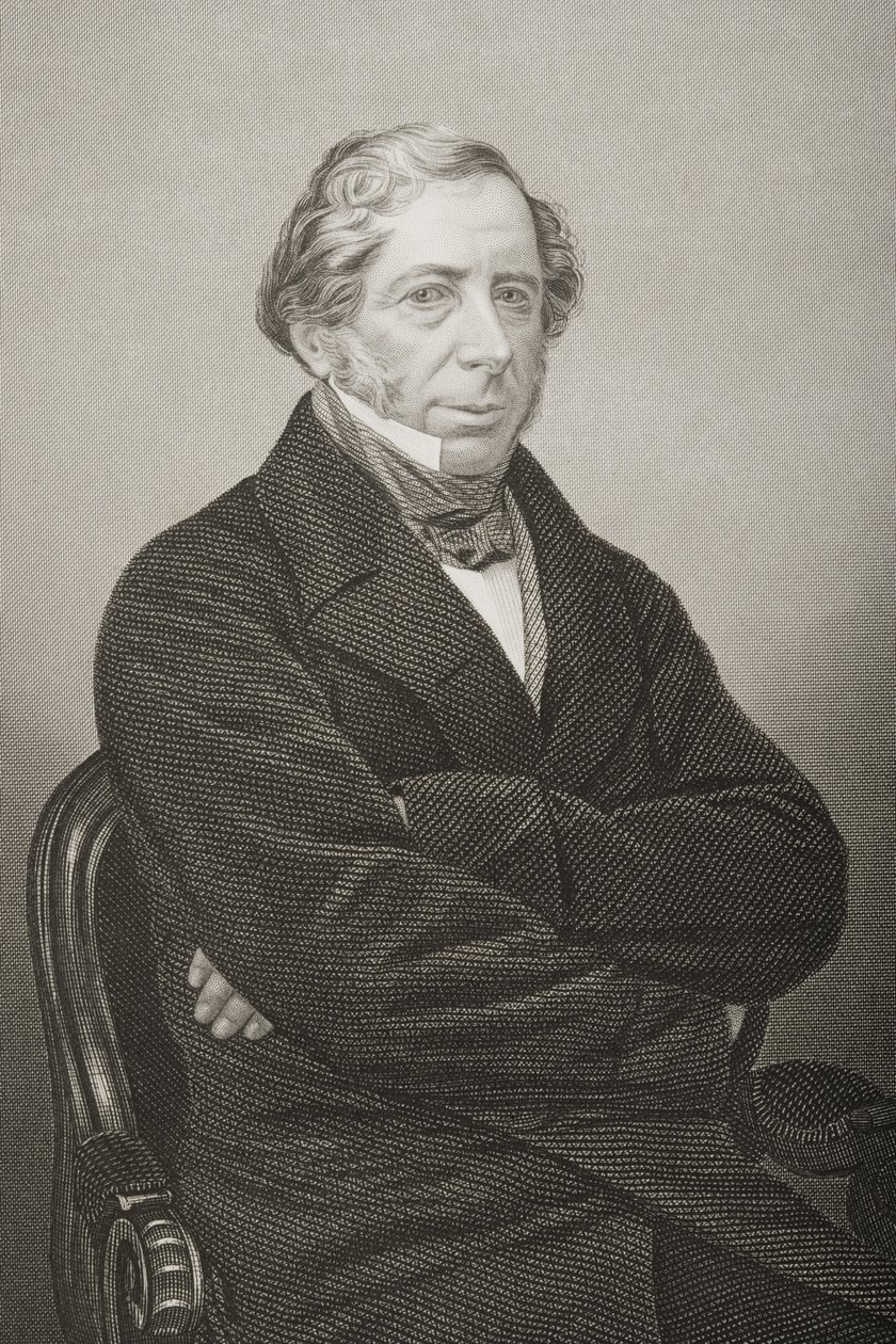 William Henry Wilson (1797-1871) 11. lord Berners, vyryl D.J. Libra z fotografie z 