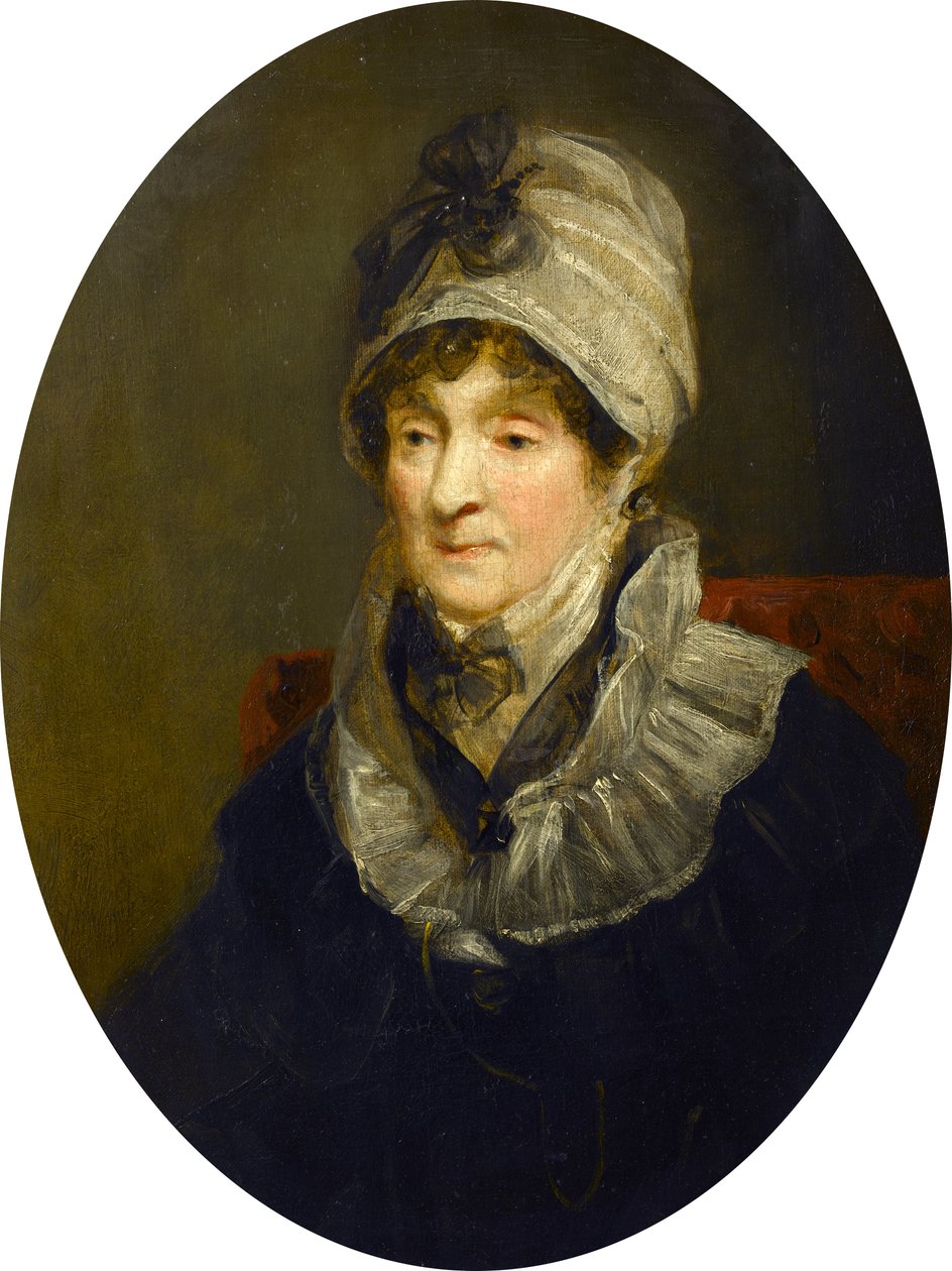 Portrét dámy (paní Parryová, matka sira W.E. Parryho, RN), kolem roku 1824 od John Jackson