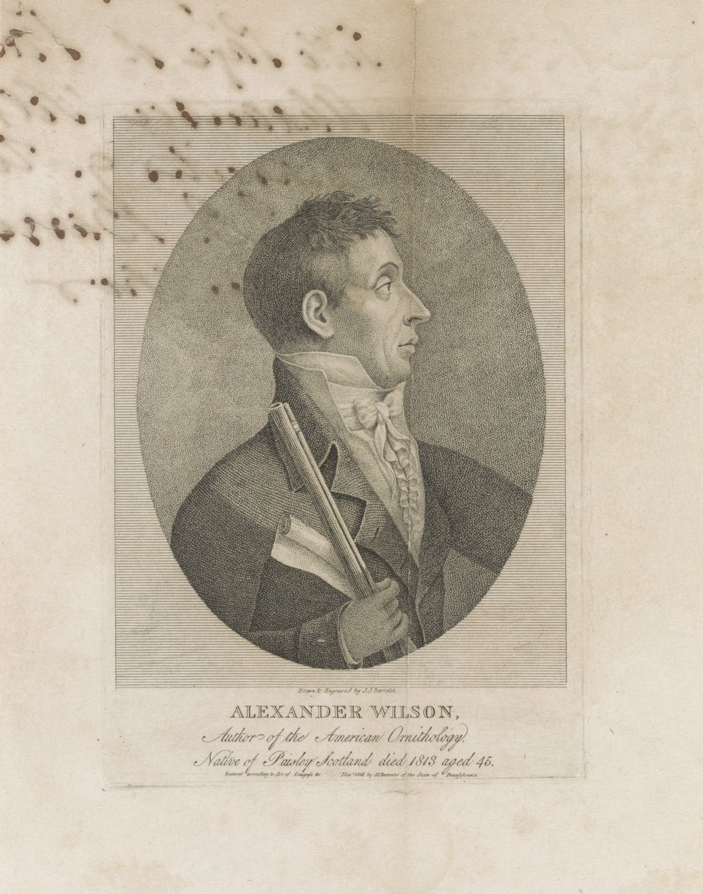 Alexander Wilson, 1814 od John James Barralet