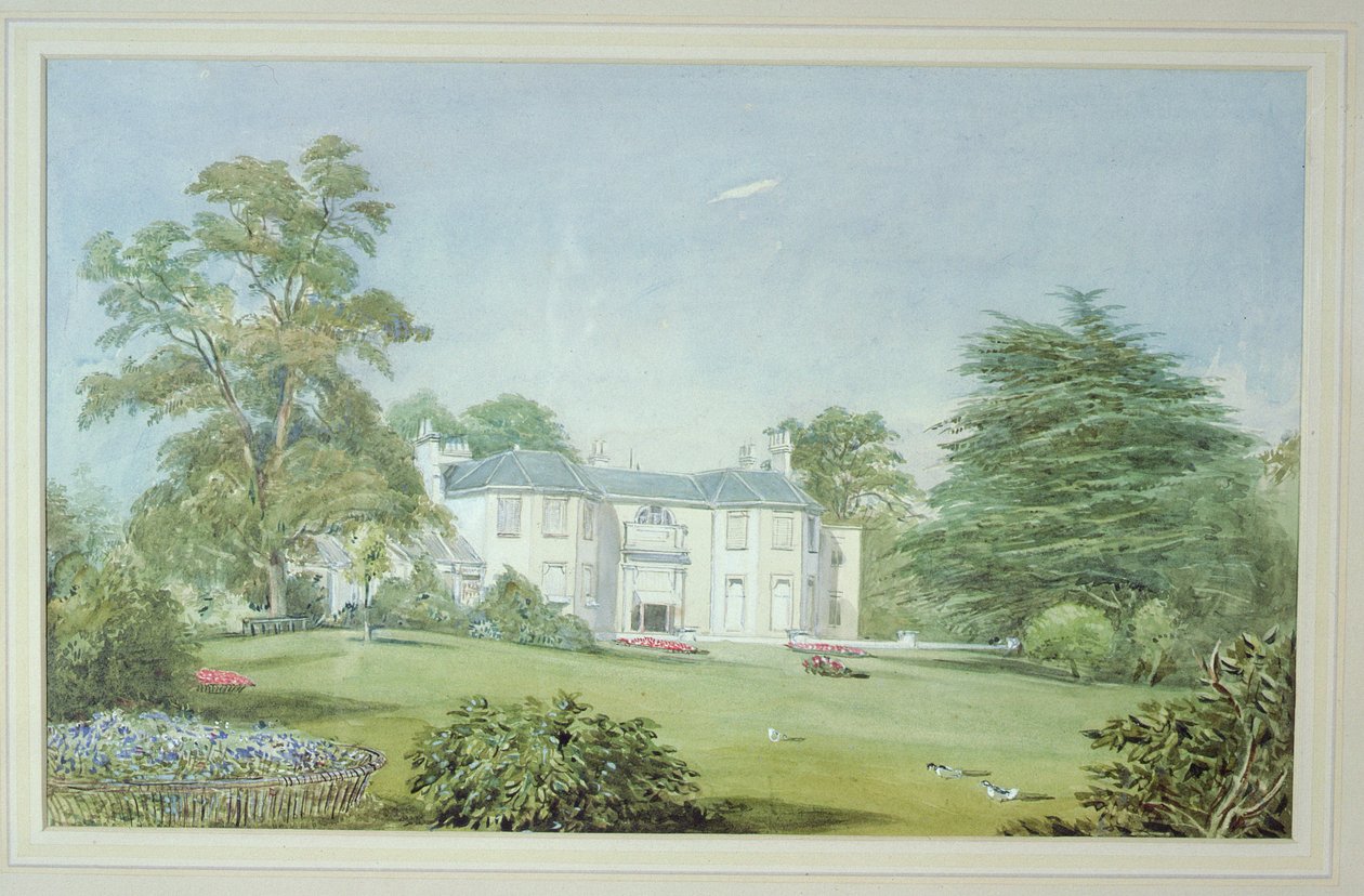 Bohun Lodge, New Barnet od John James Chalon
