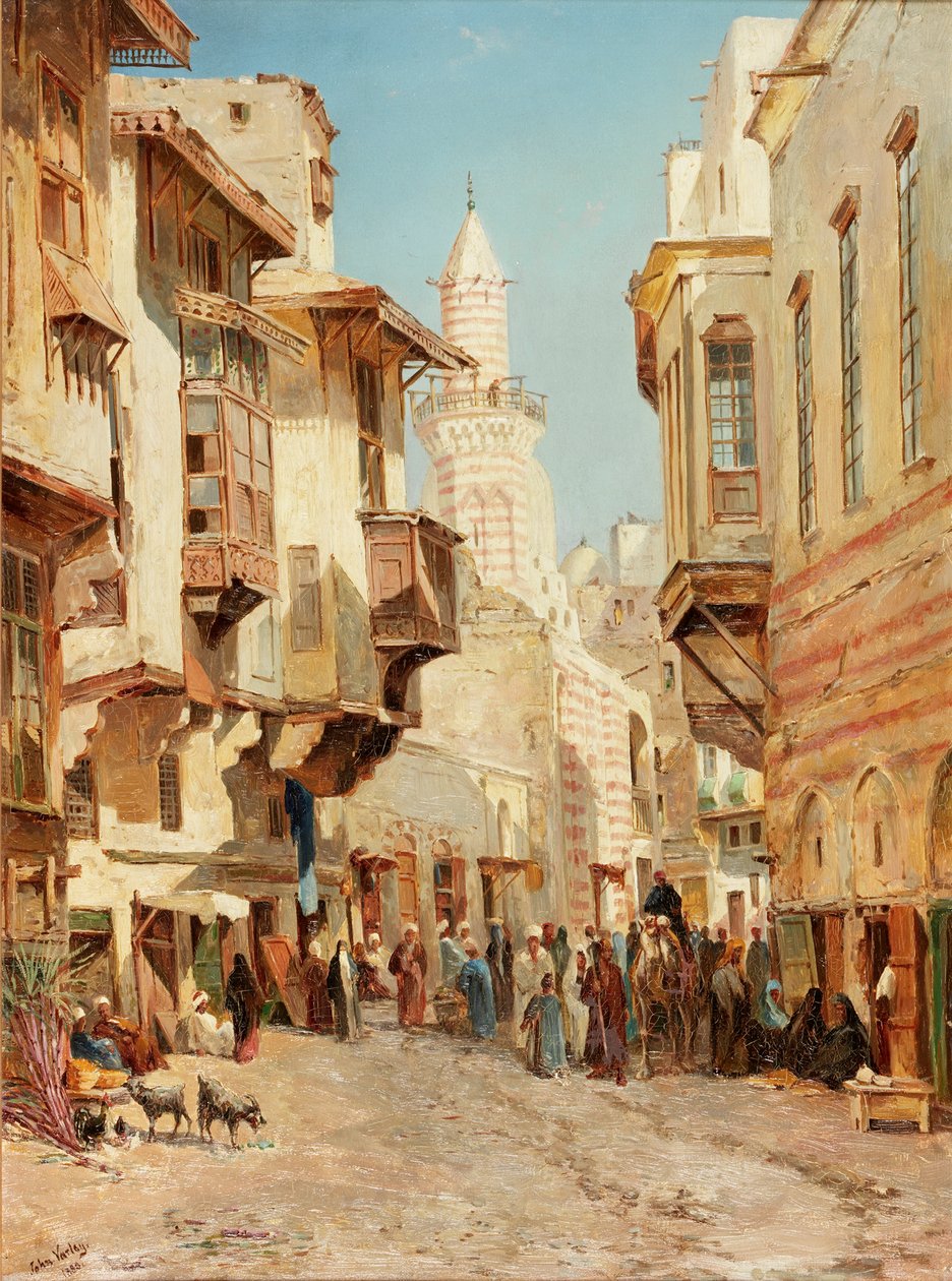 Mešita Emira Mindara, Káhira, 1880 od John Jnr. Varley