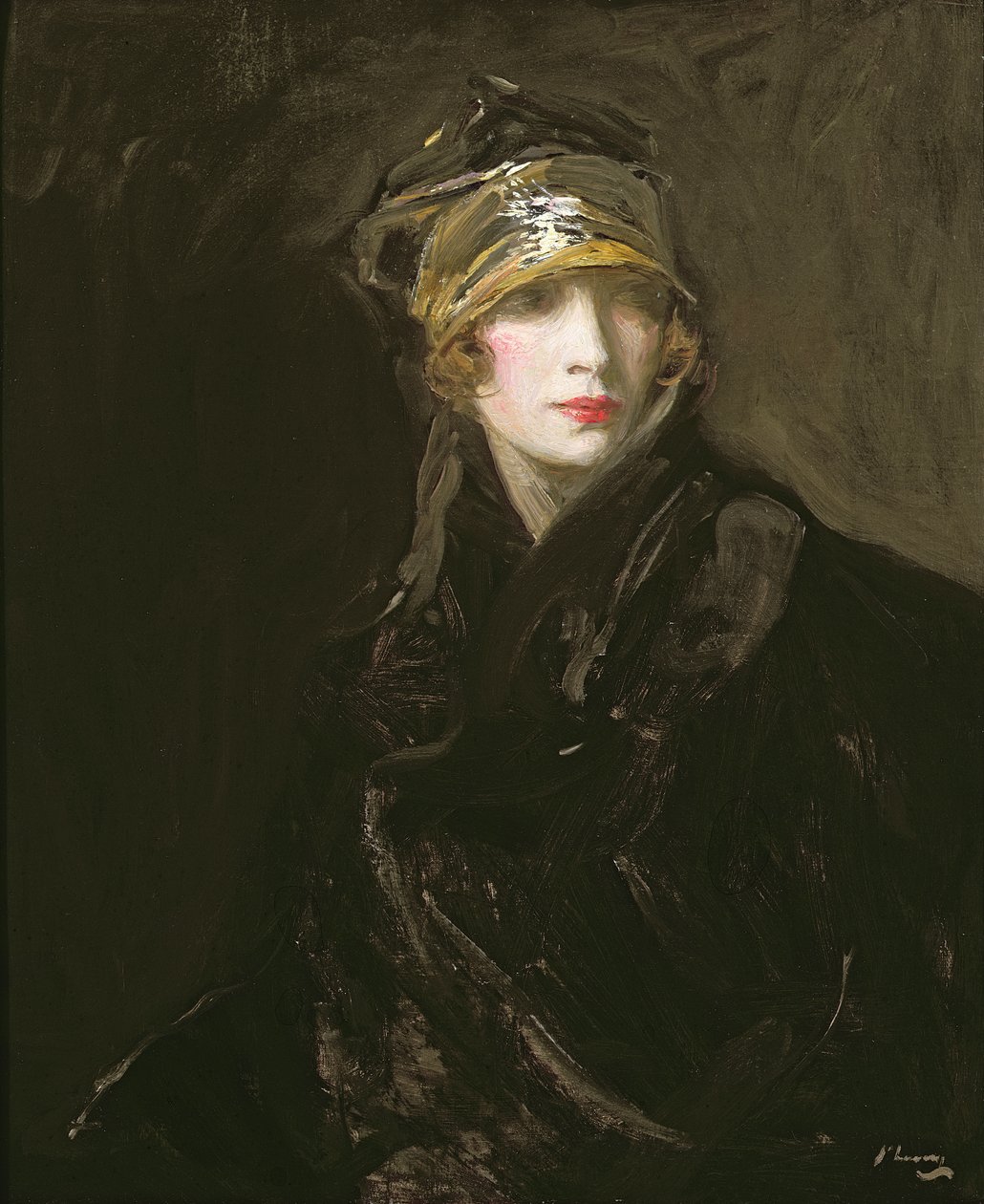 Zlatý turban od John Lavery