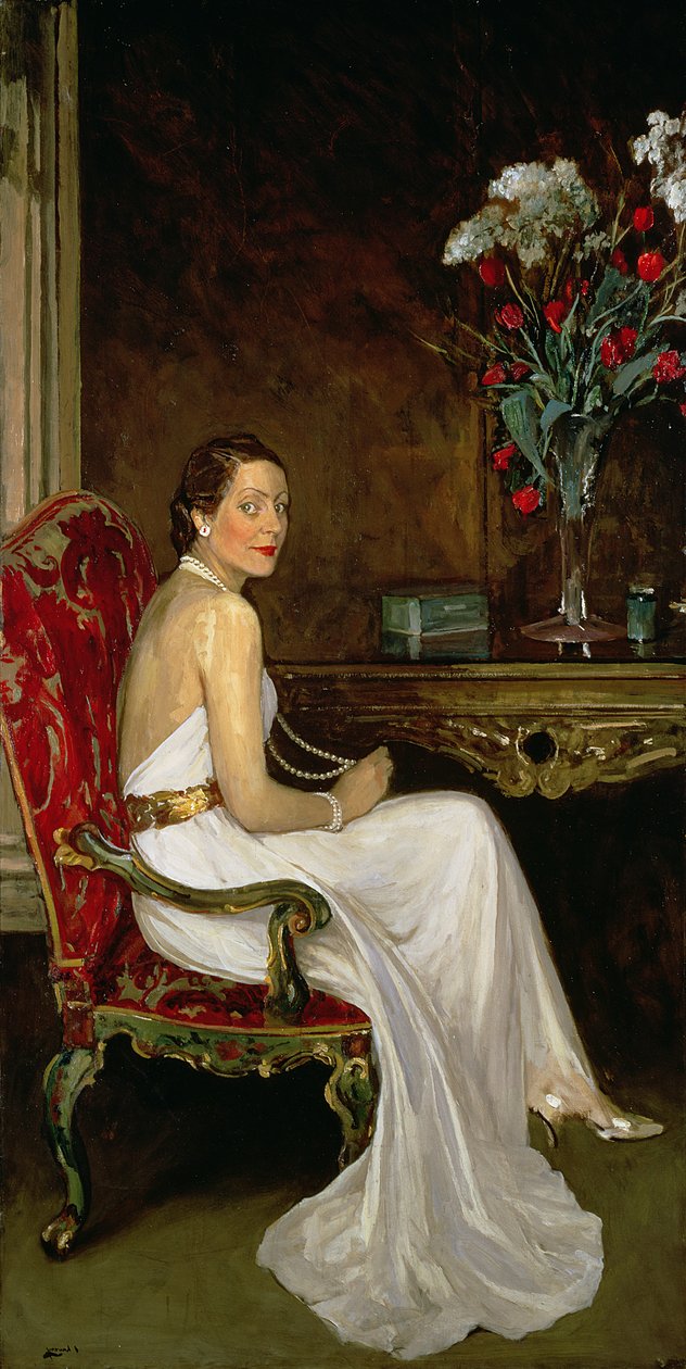 vikomtesa Wimborne od John Lavery