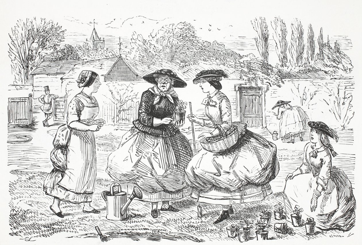 Zahrada od John Leech