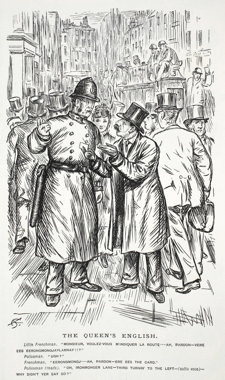Angličtina královny od John Leech