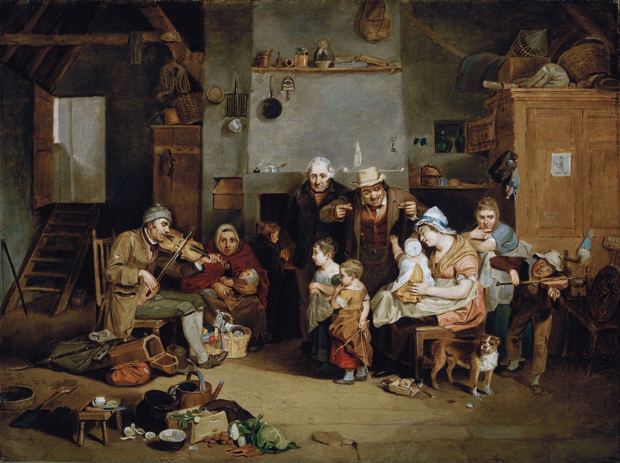 Slepý houslista od John Lewis Krimmel