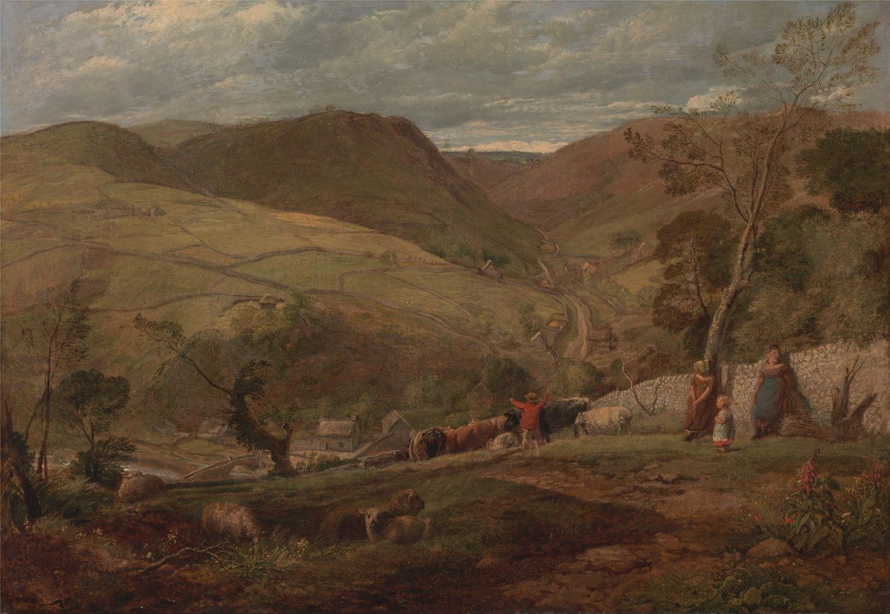 Hanson Toot, Zobrazit v Dovedale od John Linnell