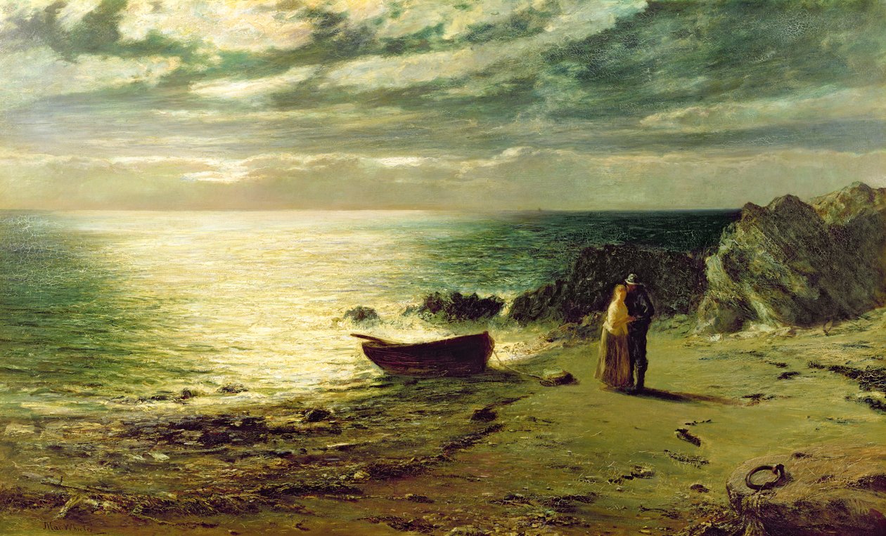 „Noc, nejslavnější noc, nebyla jsi stvořena ke spánku“, 1874 od John MacWhirter
