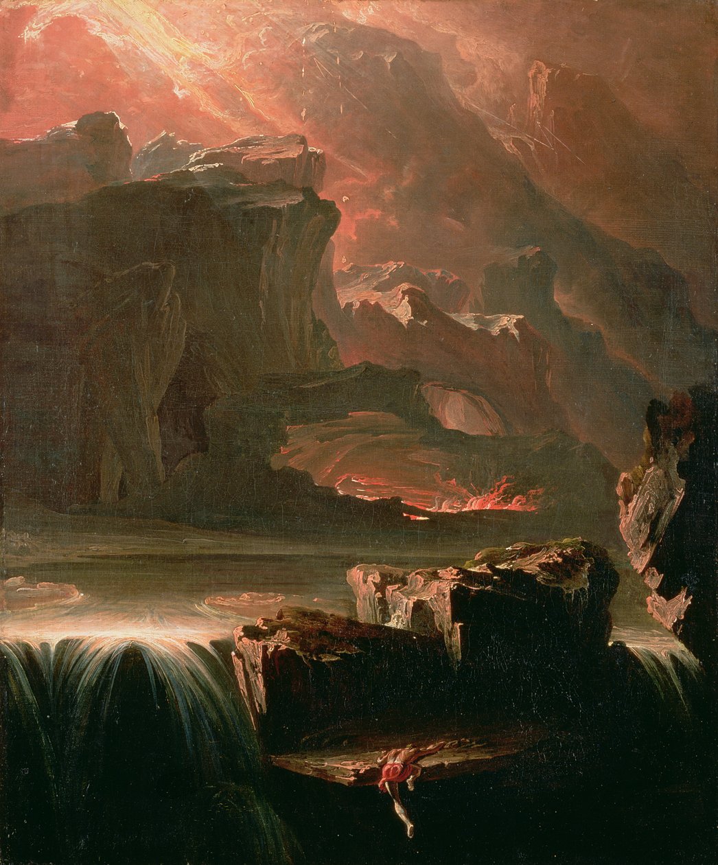 Sadak při hledání vod zapomnění, 1812 od John Martin