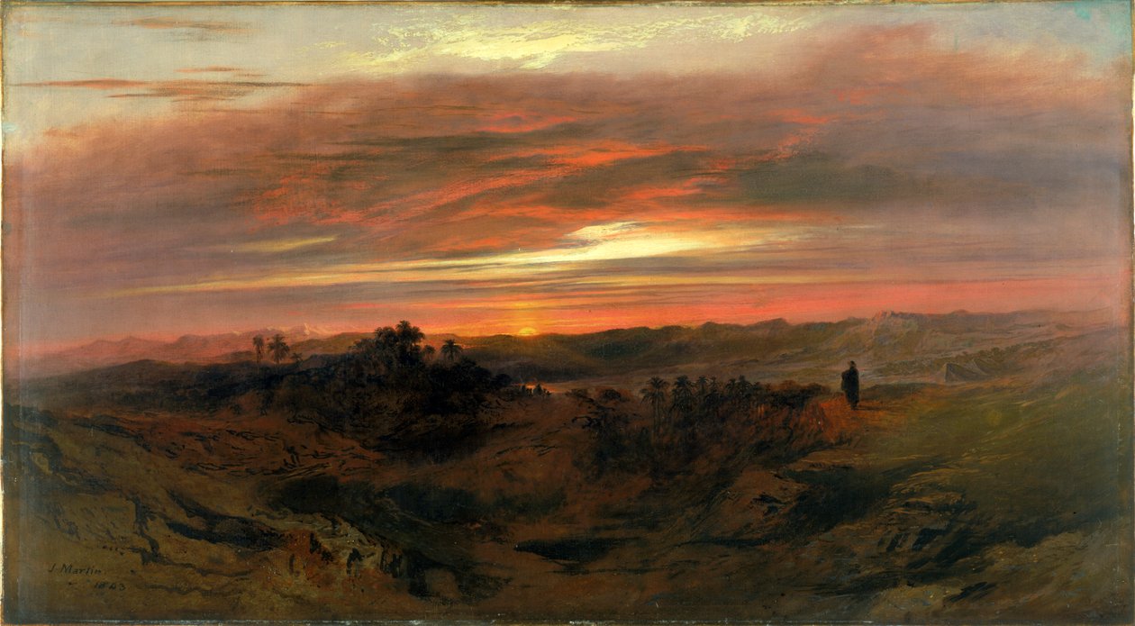 Samota, 1843 od John Martin