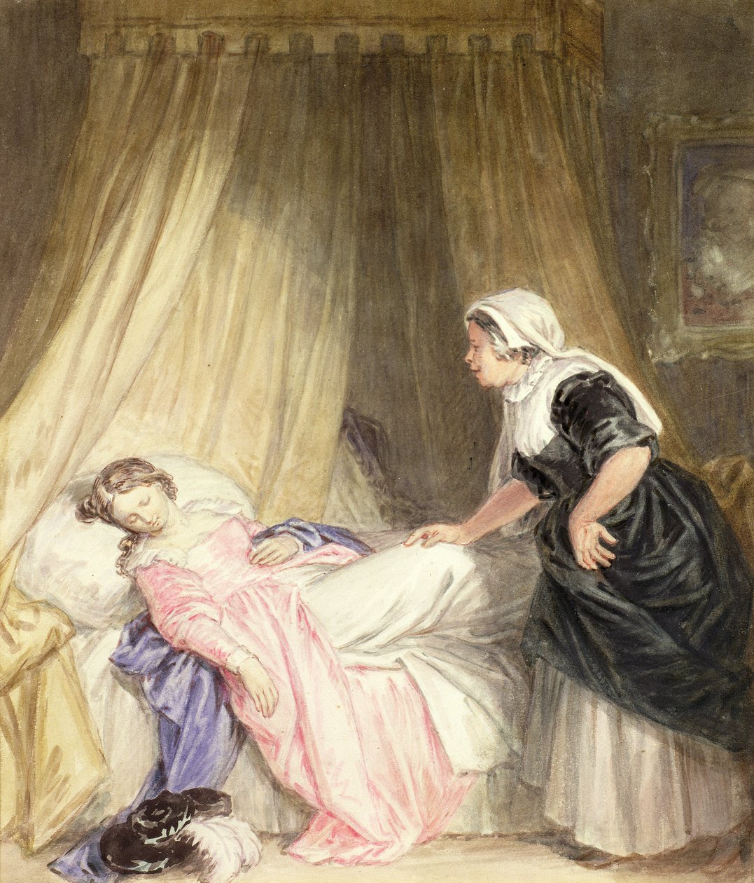 Julie a její sestra od John Massey Wright