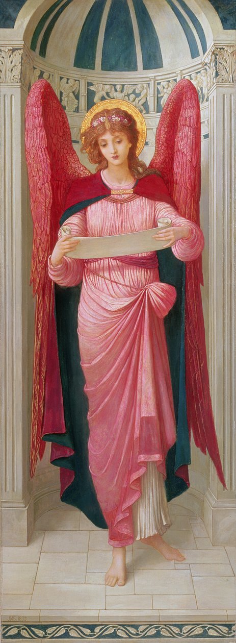 Anděl od John Melhuish Strudwick