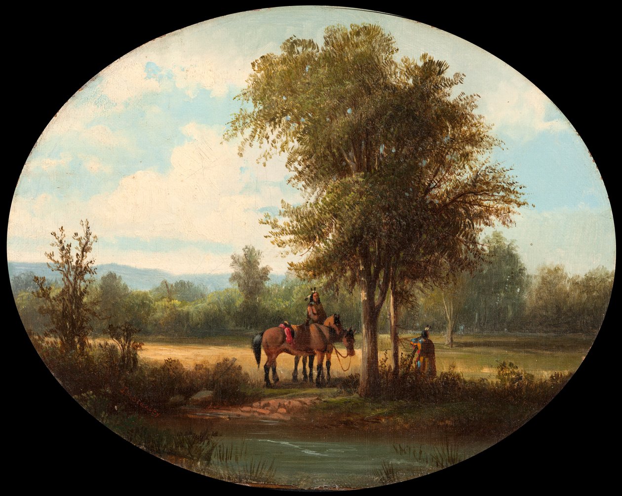 Ráno v údolí Milk River, kolem roku 1870 od John Mix Stanley