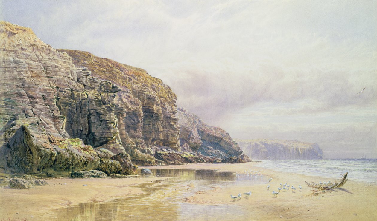 Pobřeží Cornwallu od John Mogford
