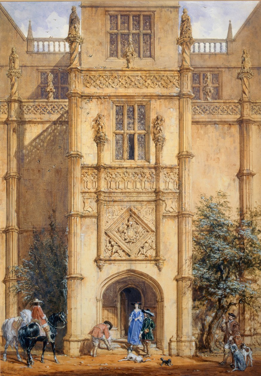 Veranda v Montacute, 1842 od John Nash