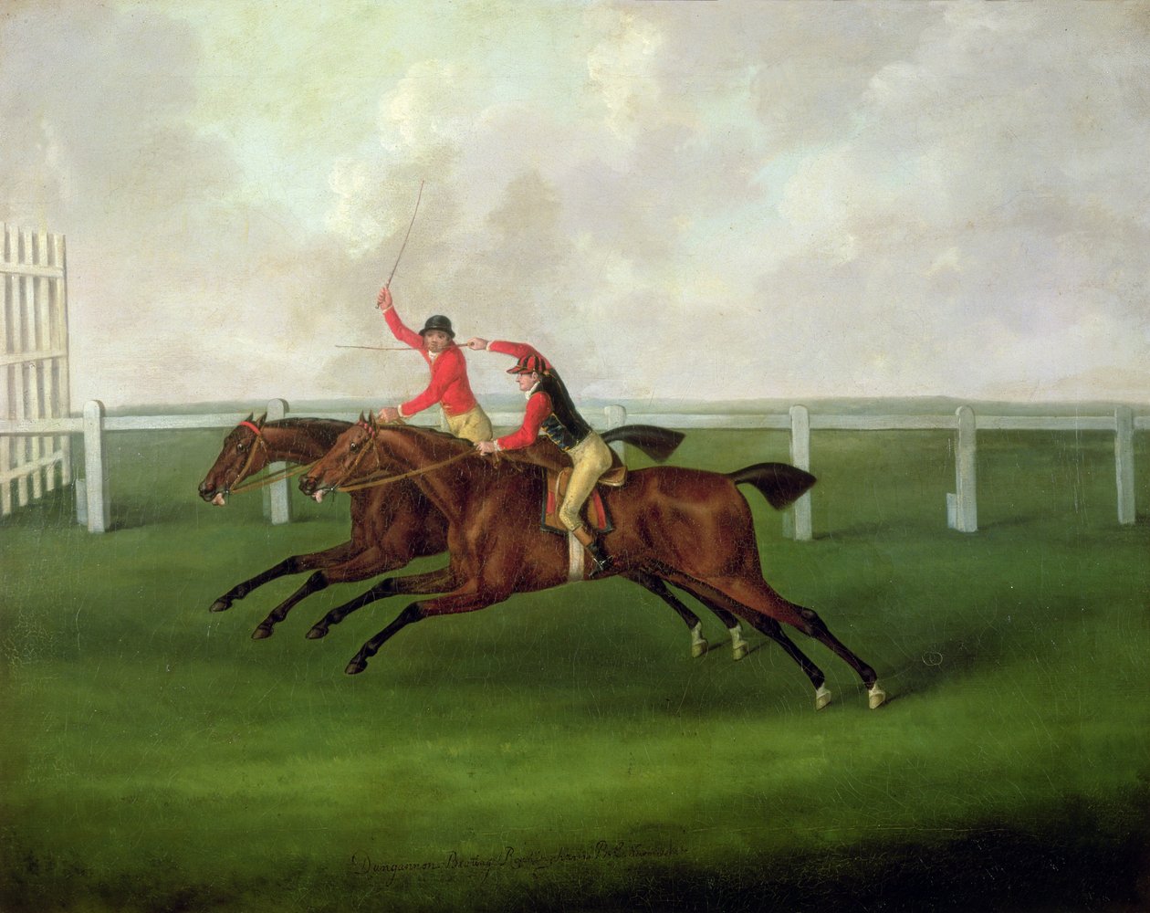 Dungannon poráží Rockingham, 1768 od John Nott Sartorius
