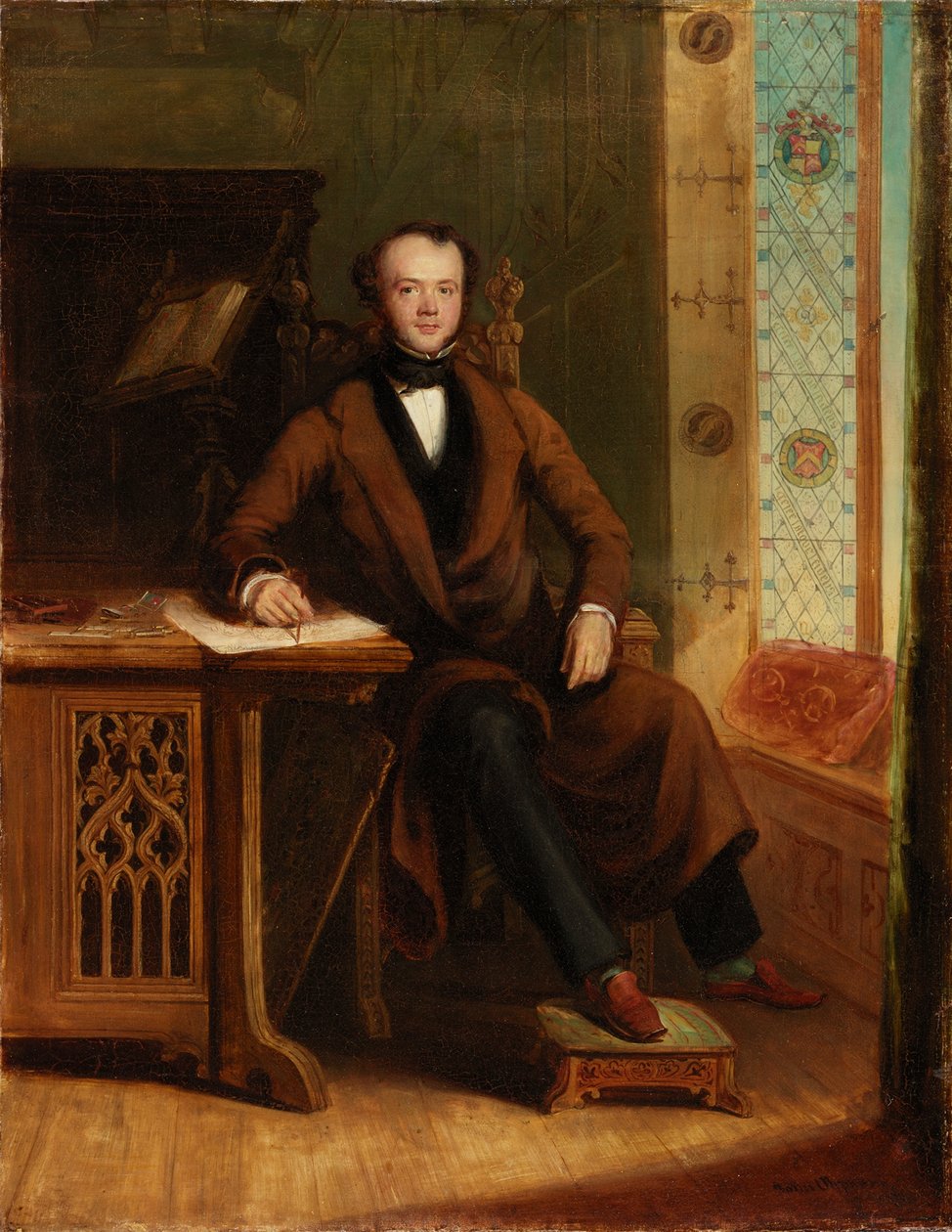 Portrét Williama Wailese, kolem roku 1845 od John Oliphant