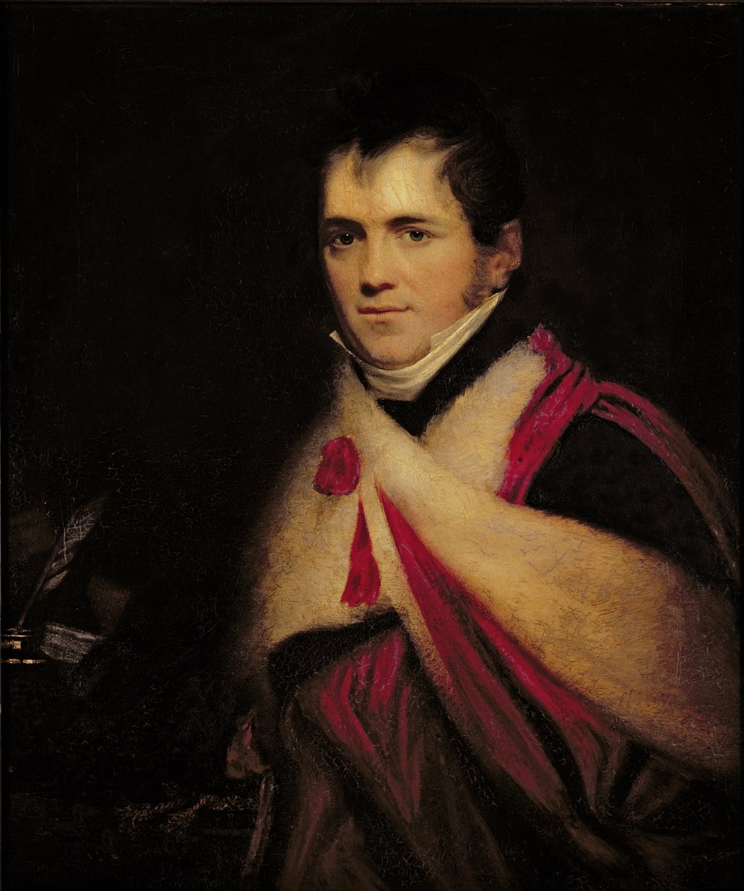 Portrét reverenda Edwarda Daniela Clarkea (1769-1822) kolem roku 1822 od John Opie