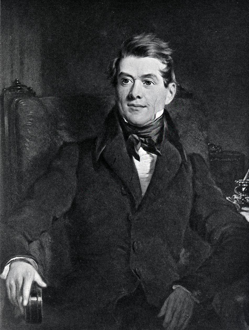 Christian Friedrich, baron Stockmar od John Partridge