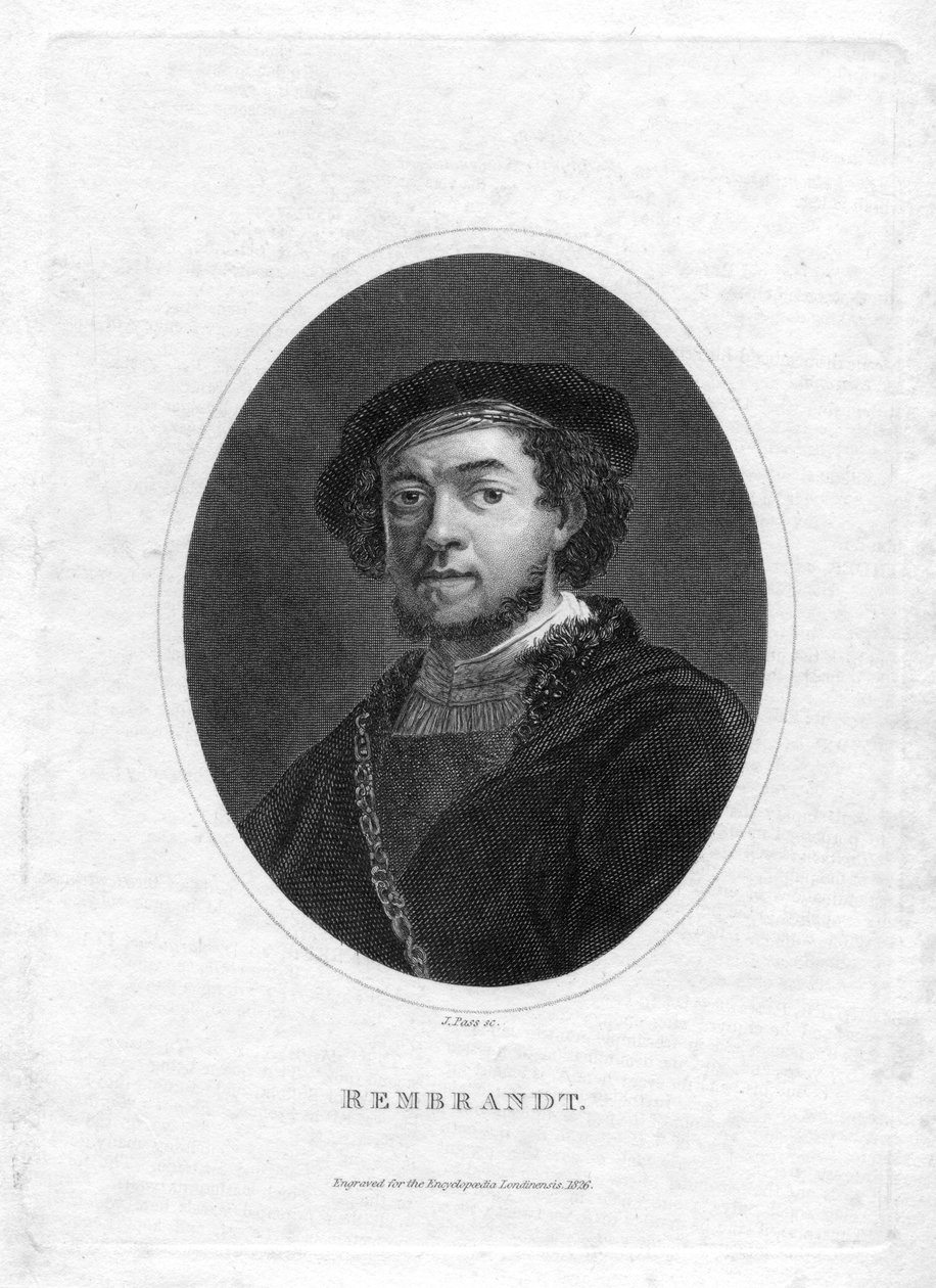 Rembrandt van Rijn (kolem) od John Pass