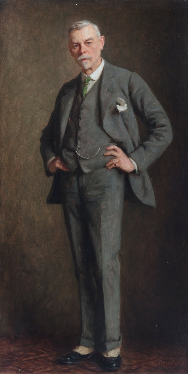 Laurence Turner, mistr cechu uměleckých dělníků v roce 1922, 1925 od John Percy Cooke
