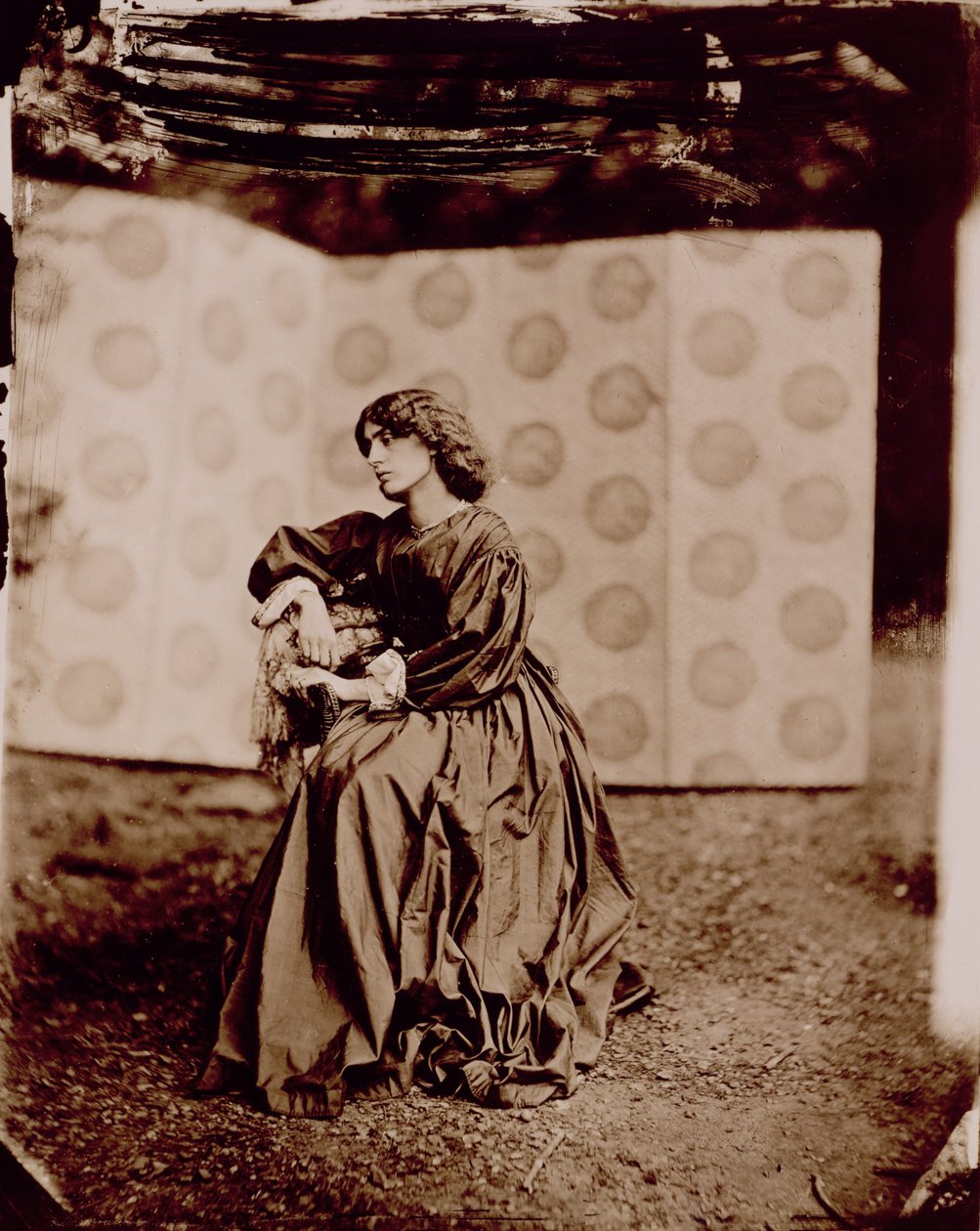 Portrét Jane Morris (1839-1914) 1865 (tisk alba) od John R. Parsons