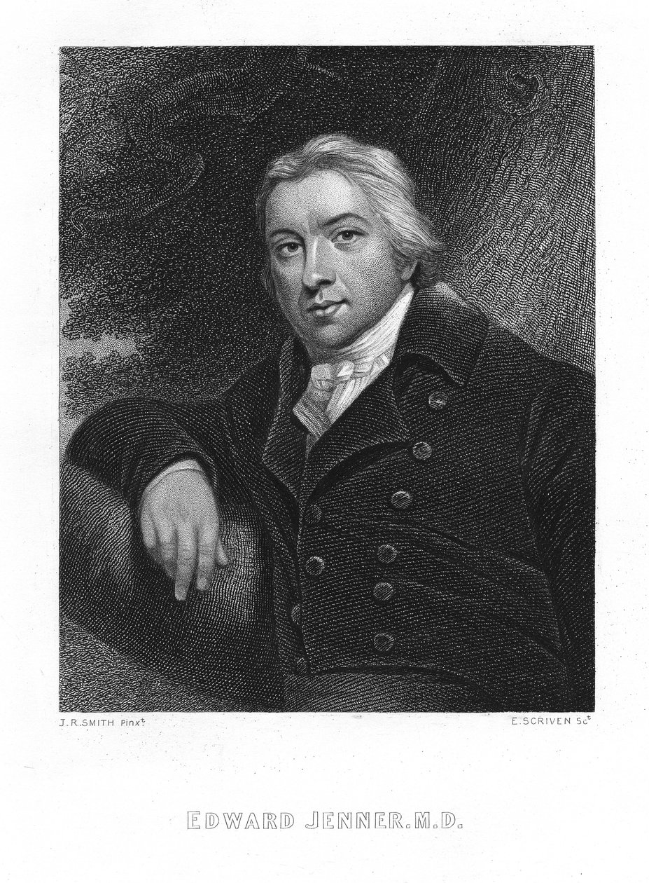 Edward Jenner, vyryl E. Scriven od John Raphael Smith