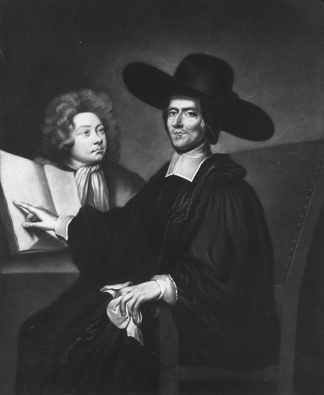 Dr Richard Busby (1606-95) vyryl James Masson od John Riley