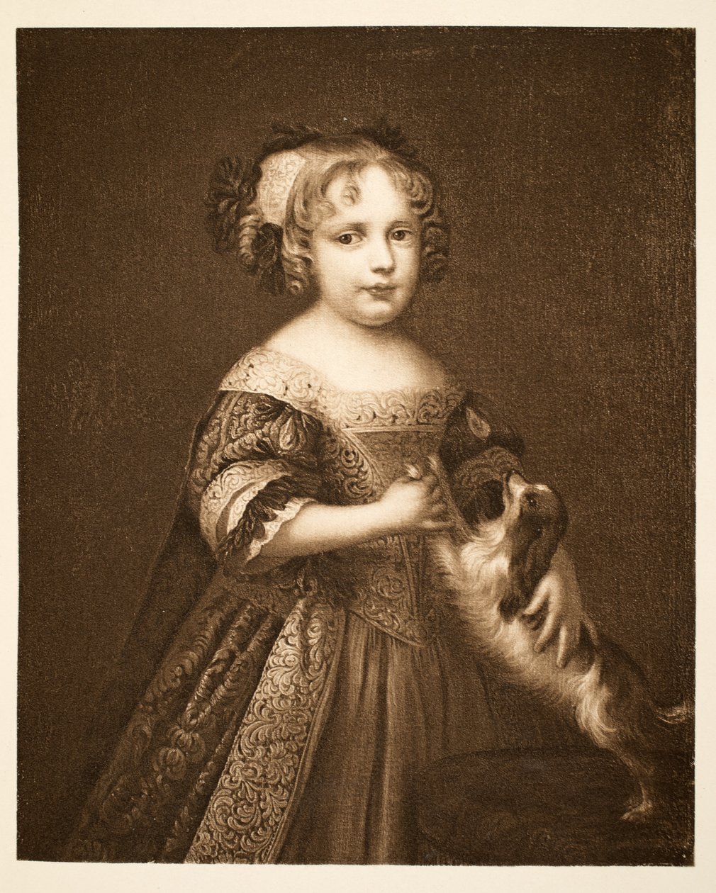 Princezna Anna, pozdější královna, hospoda. 1902 (kolotyp) od John Riley