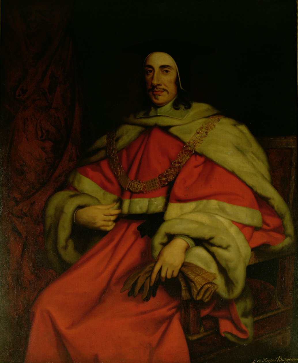 Sir Orlando Bridgeman (1608-74) 1. Baronet (olej) od John Riley