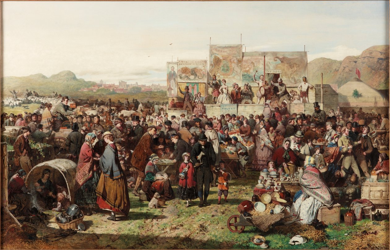 A Border Fair, c.1865 od John Ritchie